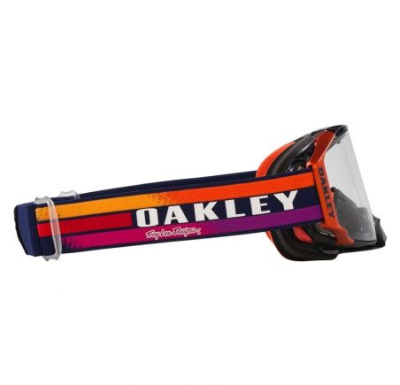 Masque OAKLEY Airbrake MX - TLD Navy Sunrise écran Clair
