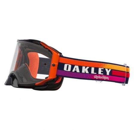 Masque OAKLEY Airbrake MX - TLD Navy Sunrise écran Clair
