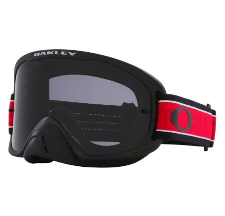 Masque OAKLEY O-Frame 2.0 PRO MX - RED STRIPE Dark Grey