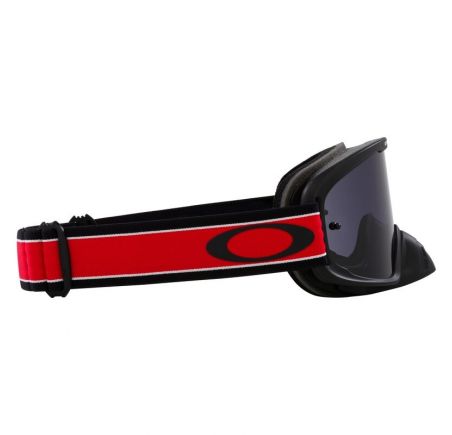 Masque OAKLEY O-Frame 2.0 PRO MX - RED STRIPE Dark Grey