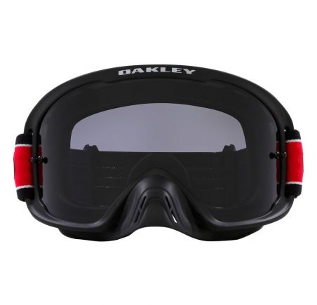 Masque OAKLEY O-Frame 2.0 PRO MX - RED STRIPE Dark Grey