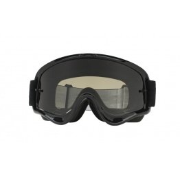 Masque OAKLEY O Frame MX Sand Jet Black écran Dark Grey + transparent