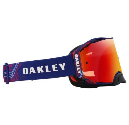 Masque OAKLEY Airbrake MX - Renaux Signature écran Prizm MX Torch Iridium