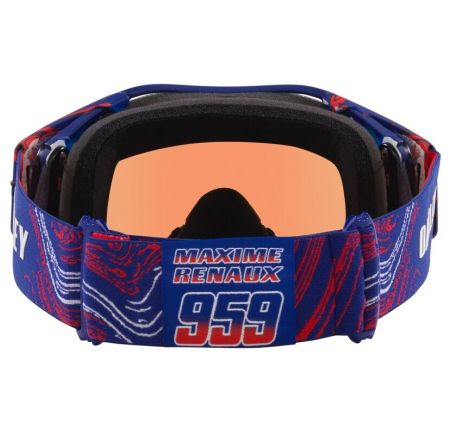 Masque OAKLEY Airbrake MX - Renaux Signature écran Prizm MX Torch Iridium