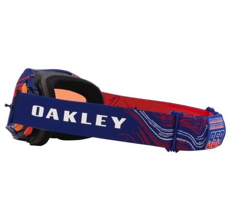 Masque OAKLEY Airbrake MX - Renaux Signature écran Prizm MX Torch Iridium