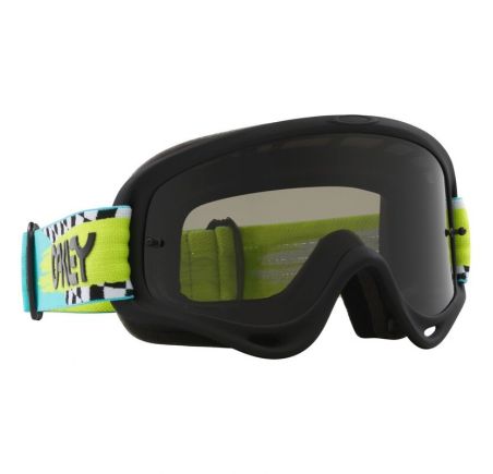 Masque OAKLEY O-Frame MX - TEAL CHECKS Dark Grey