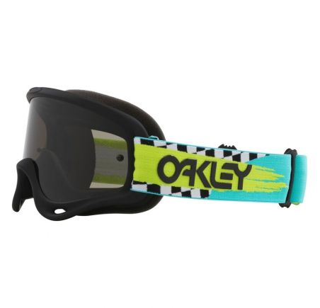 Masque OAKLEY O-Frame MX - TEAL CHECKS Dark Grey