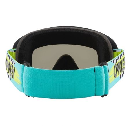 Masque OAKLEY O-Frame MX - TEAL CHECKS Dark Grey