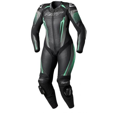 Combinaison femme RST TracTech Evo 5 CE - noir/aqua/gris