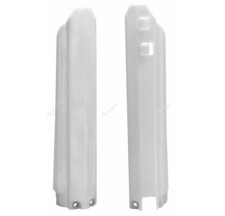 Protections de fourche RACETECH - blanc