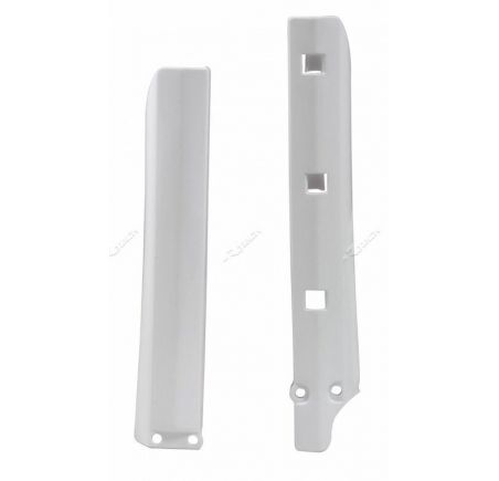 Protections de fourche RACETECH - blanc