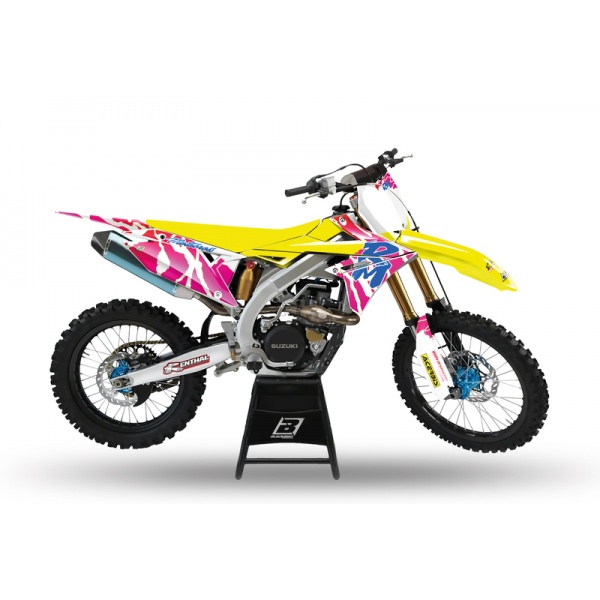 Kit déco BLACKBIRD Retro - Suzuki RMZ 250/450 Kit déco BLACKBIRD Retro - Suzuki RMZ 250/450
