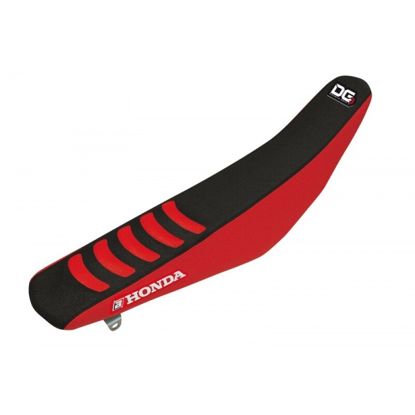 Housse de selle BLACKBIRD Double Grip 3 noir/rouge Honda Housse de selle BLACKBIRD Double Grip 3 noir/rouge Honda