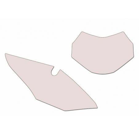 Fonds de plaque BLACKBIRD blanc Honda CRF450RX