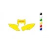 Fonds de plaque BLACKBIRD jaune Husqvarna TE-FE 125&+