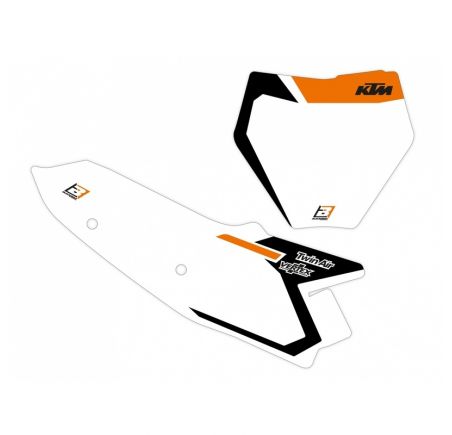 Fonds de plaque BLACKBIRD KTM Graphic - KTM SX/SXF