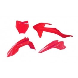 Kit plastiques RACETECH rouge KTM 50 SX 2016-2023