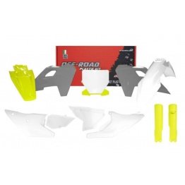 Kit plastiques RACETECH couleur (24) Husqvarna FC/TC 2023-2025