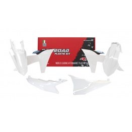 Kit plastiques RACETECH blanc KTM EXC/EXC-F 2024