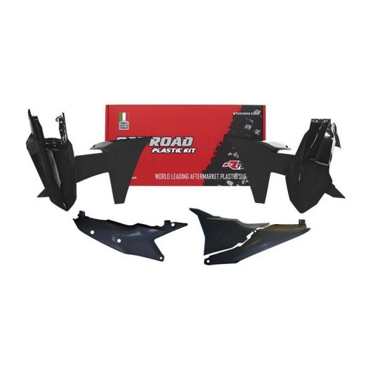 Kit plastiques RACETECH noir KTM EXC/EXC-F 2024