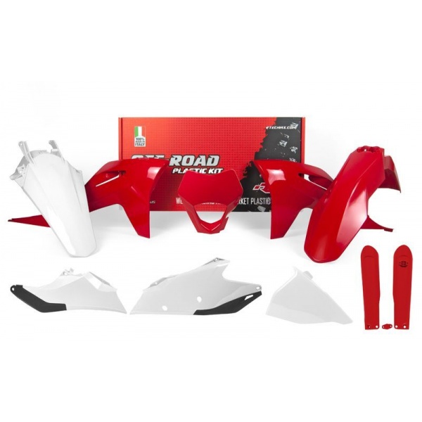Kit plastiques RACETECH - blanc/rouge Gas Gas 250/300/350 EC/F 2021-2023 Kit plastiques RACETECH - blanc/rouge Gas Gas 250/300/350 EC/F 2021-2023
