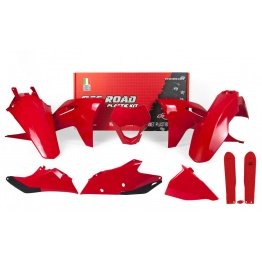 Kit plastique RACETECH rouge/noir Gas Gas EC/EC-F 2021-2023
