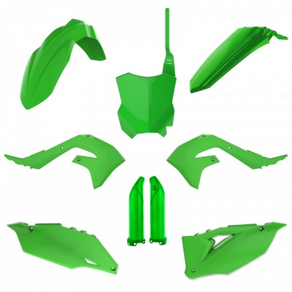 Kit plastique POLISPORT origine Kawasaki 250/450 KX-F 2019-2024 Kit plastique POLISPORT origine Kawasaki 250/450 KX-F 2019-2024