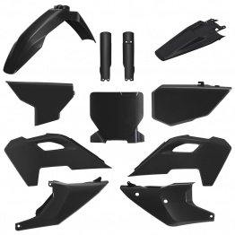 Kit plastique POLISPORT noir Husqvarna FC/TC 2023-2024