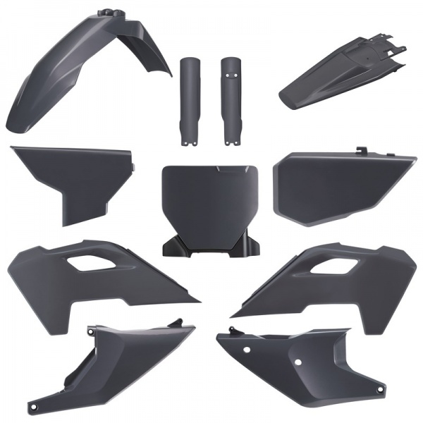 Kit plastique POLISPORT gris Husqvarna FC/TC 2023-2024 Kit plastique POLISPORT gris Husqvarna FC/TC 2023-2024