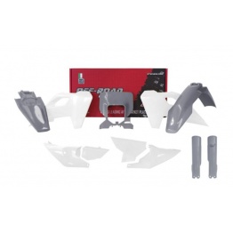 Kit plastiques RACETECH blanc/gris Husqvarna FE/TE 2024