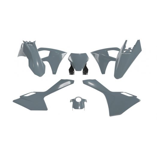 Kit plastiques RACETECH gris Gas Gas MC/EX/MCF/EXF 2024-2025