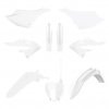 Kit plastiques POLISPORT - blanc Yamaha YZ125/250