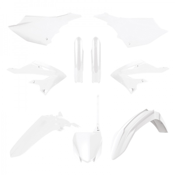 Kit plastiques POLISPORT - blanc Yamaha YZ125/250 Kit plastiques POLISPORT - blanc Yamaha YZ125/250