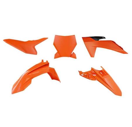 Kit plastiques RACETECH orange KTM 50 SX 2024-2025