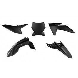Kit plastiques RACETECH noir KTM 50 SX 2024-2025