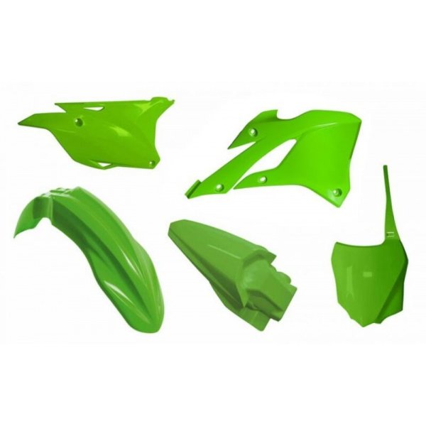 Kit plastiques RACETECH couleur origine Kawasaki KX85 2022-2024 Kit plastiques RACETECH couleur origine Kawasaki KX85 2022-2024