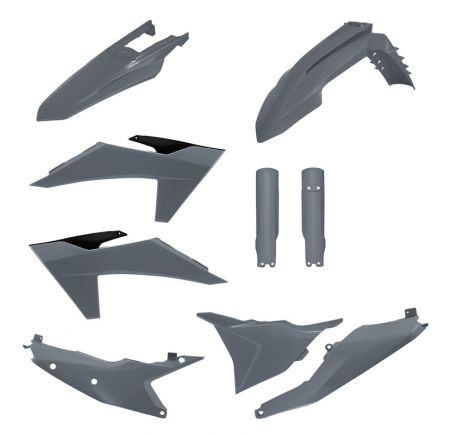 Kit plastique POLISPORT gris KTM EXC/EXC-F/XC-F/XC-W 2024-2025