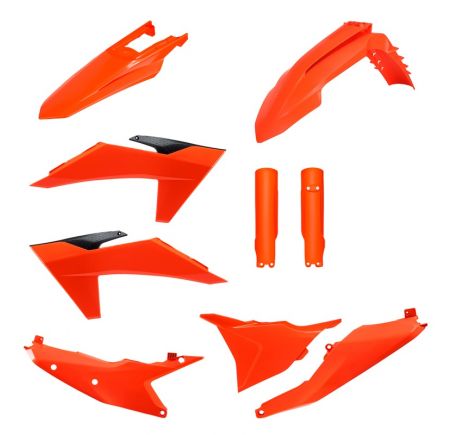 Kit plastique POLISPORT orange KTM EXC/EXC-F/XC-F/XC-W 2024-2025