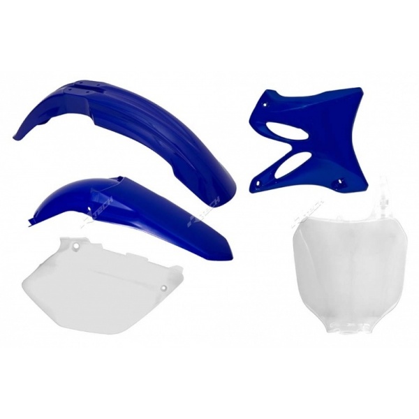 Kit plastique RACETECH couleur origine bleu/blanc Yamaha YZ125/250 Kit plastique RACETECH couleur origine bleu/blanc Yamaha YZ125/250