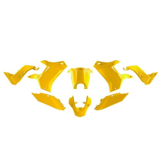 Kit plastique jaune Yamaha Ténéré 700 2019-2024