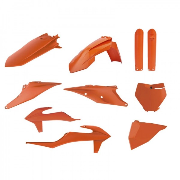 Kit Plastiques POLISPORT orange KTM Kit Plastiques POLISPORT orange KTM