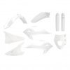 Kit plastiques POLISPORT blanc Gas Gas 250/300 EC 2018-2020