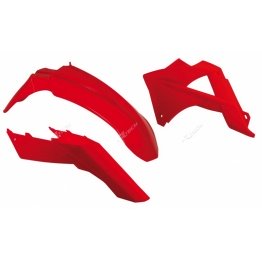 Kit plastique RACETECH couleur origine rouge Gas Gas EC125/250/300/450 FSR 2010