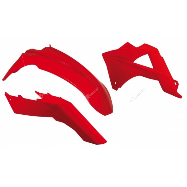Kit plastique RACETECH couleur origine rouge Gas Gas EC125/250/300/450 FSR 2010 Kit plastique RACETECH couleur origine rouge Gas Gas EC125/250/300/450 FSR 2010