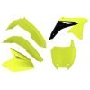 Kit plastique RACETECH jaune fluo Suzuki RM-Z450 2008-2017
