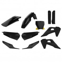 Kit plastique POLISPORT noir Husqvarna FC/TC 2019-2022