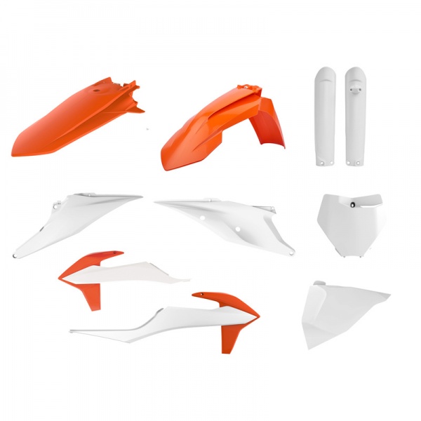 Kit plastique POLISPORT couleur origine - KTM SX/SX-F Kit plastique POLISPORT couleur origine - KTM SX/SX-F