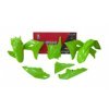 Kit plastiques RACETECH vert Kawasaki 250/450 KX 2025