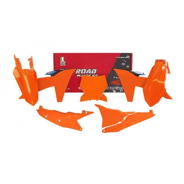 Kit plastiques RACETECH orange KTM SX/SXF/XC/XCF 2023-2024 Kit plastiques RACETECH orange KTM SX/SXF/XC/XCF 2023-2024
