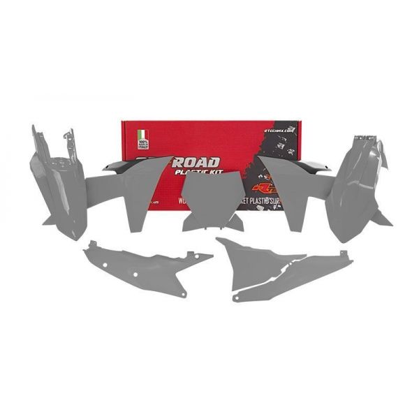 Kit plastiques RACETECH gris KTM SX/SXF/XC/XCF 2023-2024